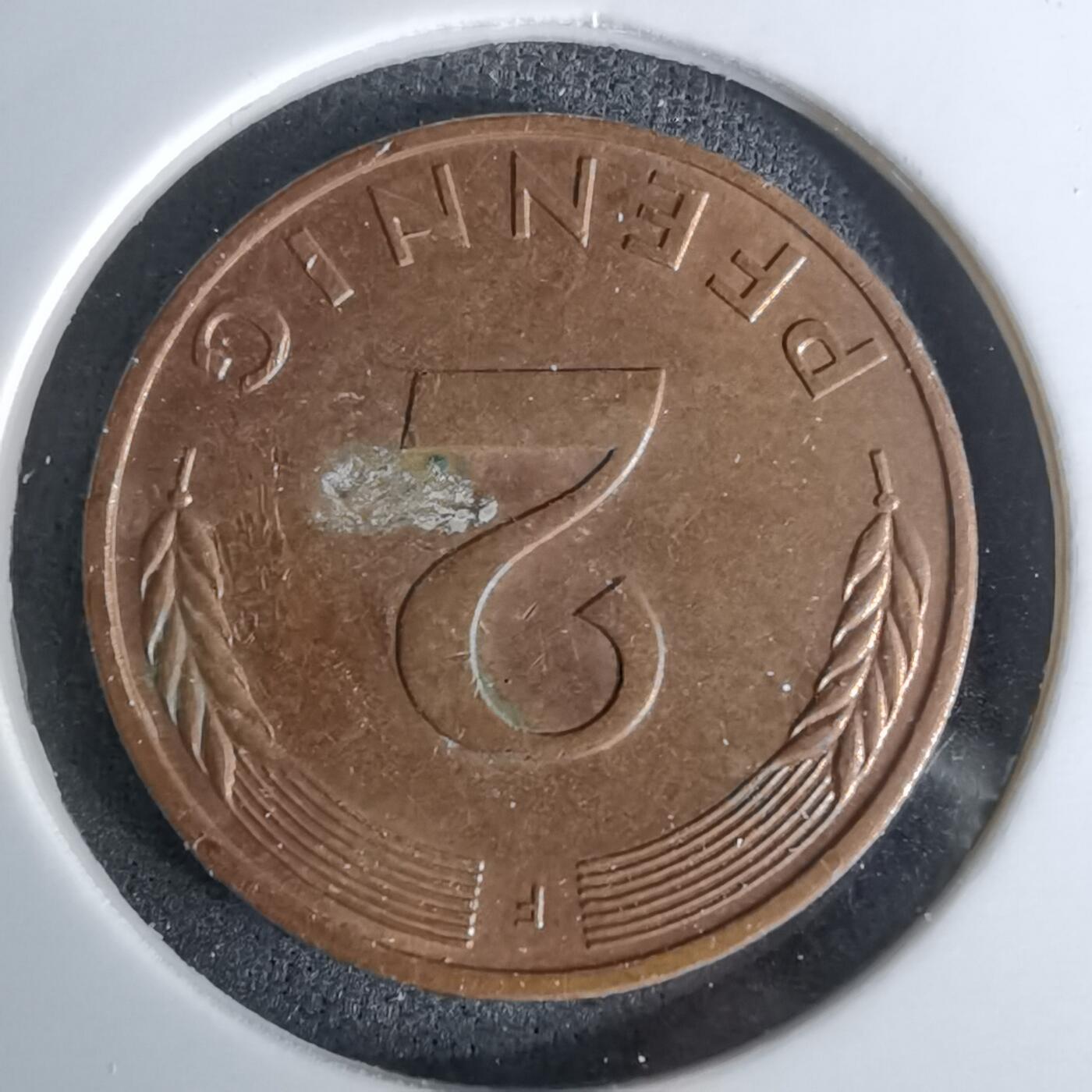 沼泽如烟--第978场 德国1982年2芬尼