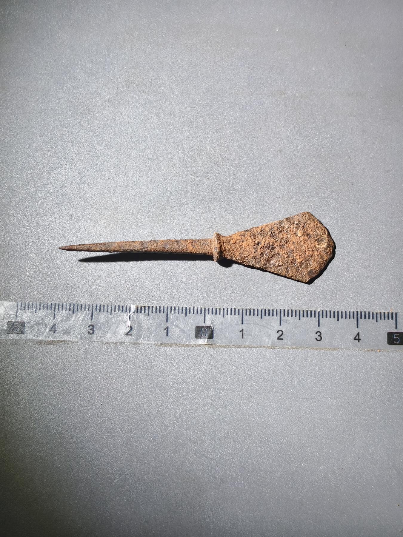 113期新疆红钱粟特钱币丝路钱币专场 辽金铁箭头