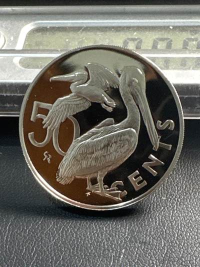 ❤️【币观天下】❤️ 第341期钱币拍卖- 2026.1.30周五晚上6点半场-长期征集拍品 春节前最后一场本场不能存放 节后恢复拍卖 - 1975 英属维尔京群岛 鹈鹕 1元【精制】铜镍币