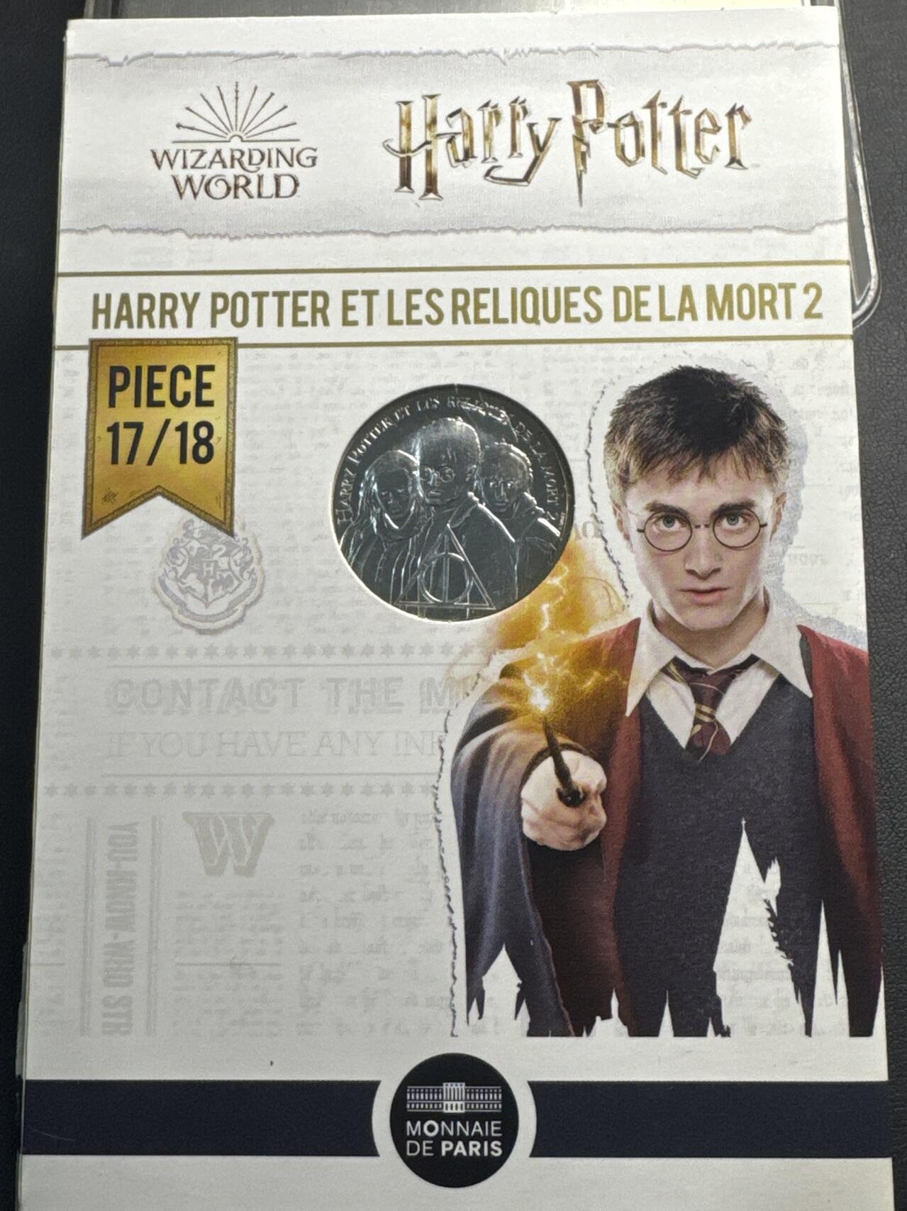 ❤️【币观天下】❤️ 第341期钱币拍卖- 2026.1.30周五晚上6点半场-长期征集拍品 春节前最后一场本场不能存放 节后恢复拍卖 法国2021年哈利波特10欧元纪念银币第17枚