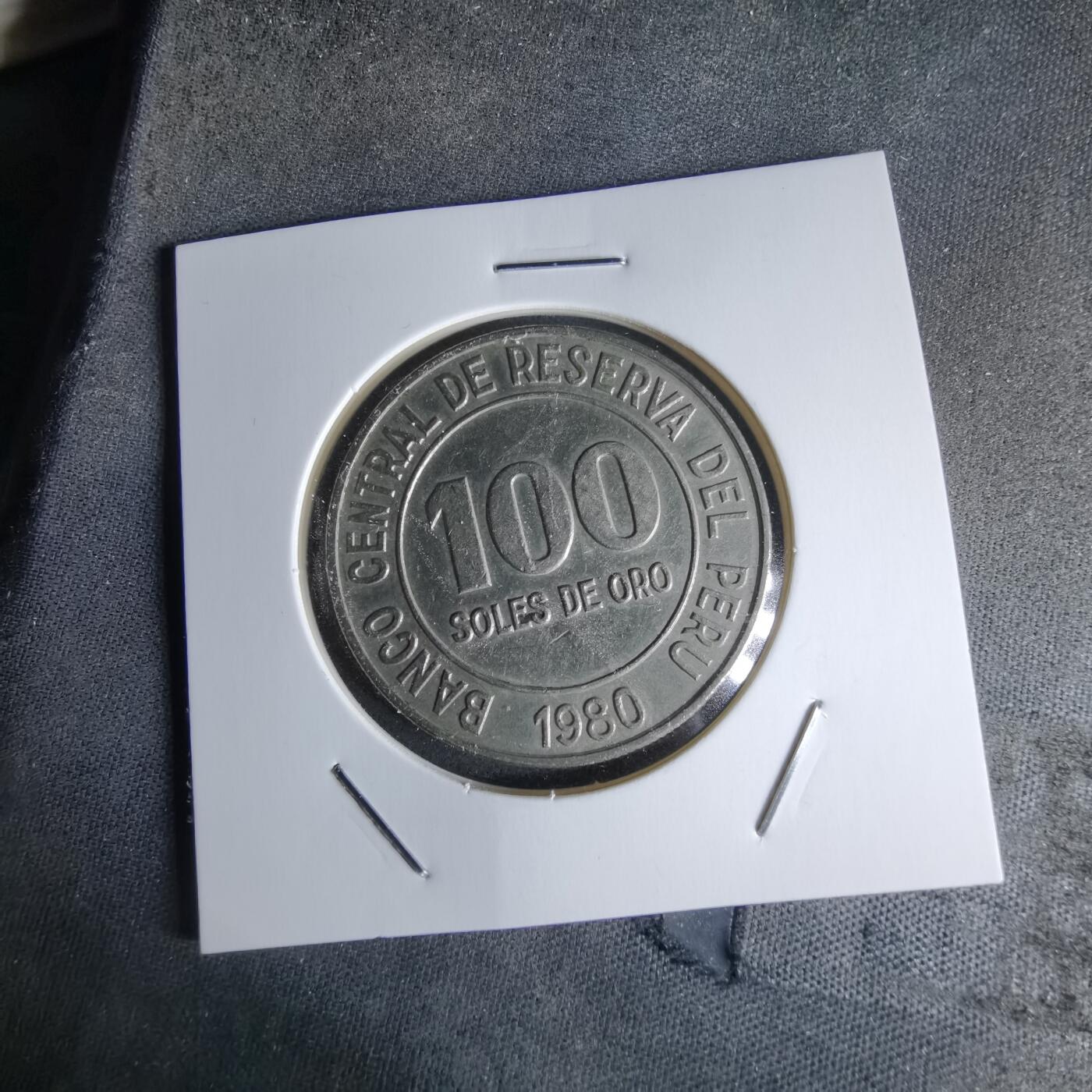 沼泽如烟--第979场 秘鲁1980年100比索