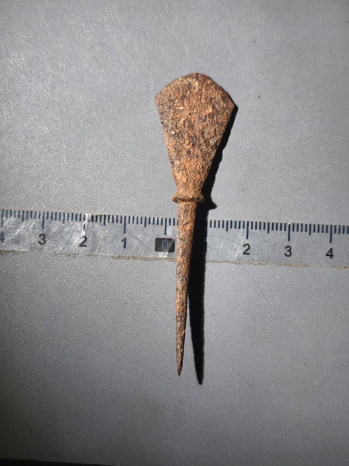 113期新疆红钱粟特钱币丝路钱币专场 辽金铁箭头