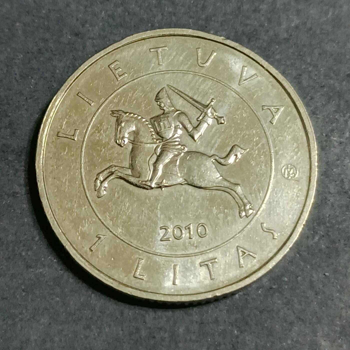 【游宝拍卖】乙巳蛇年第115期 蛇年收官场 立陶宛1立特 600周年纪念币