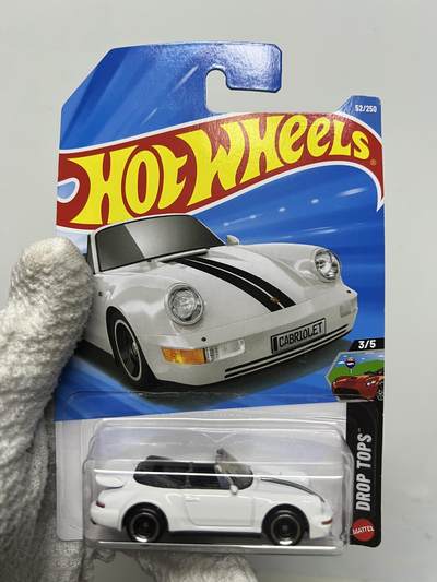 零元拍：风火轮吊卡 保时捷911敞篷全新未拆 - 零元拍：风火轮吊卡 保时捷911敞篷全新未拆