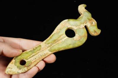 上海都达杂项专场90【全场包邮】  玉短剑83-31