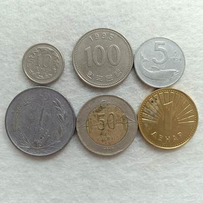 君烨收藏 0元起拍 散币场 每天一场 可留存 第22场 周日发货 - 30散币6个