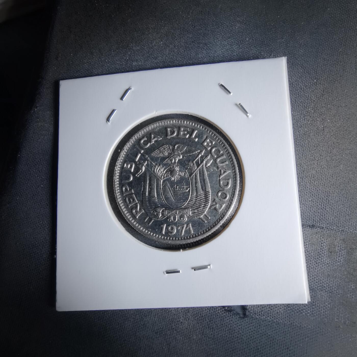 沼泽如烟--第979场 厄瓜多尔1971年1苏克雷