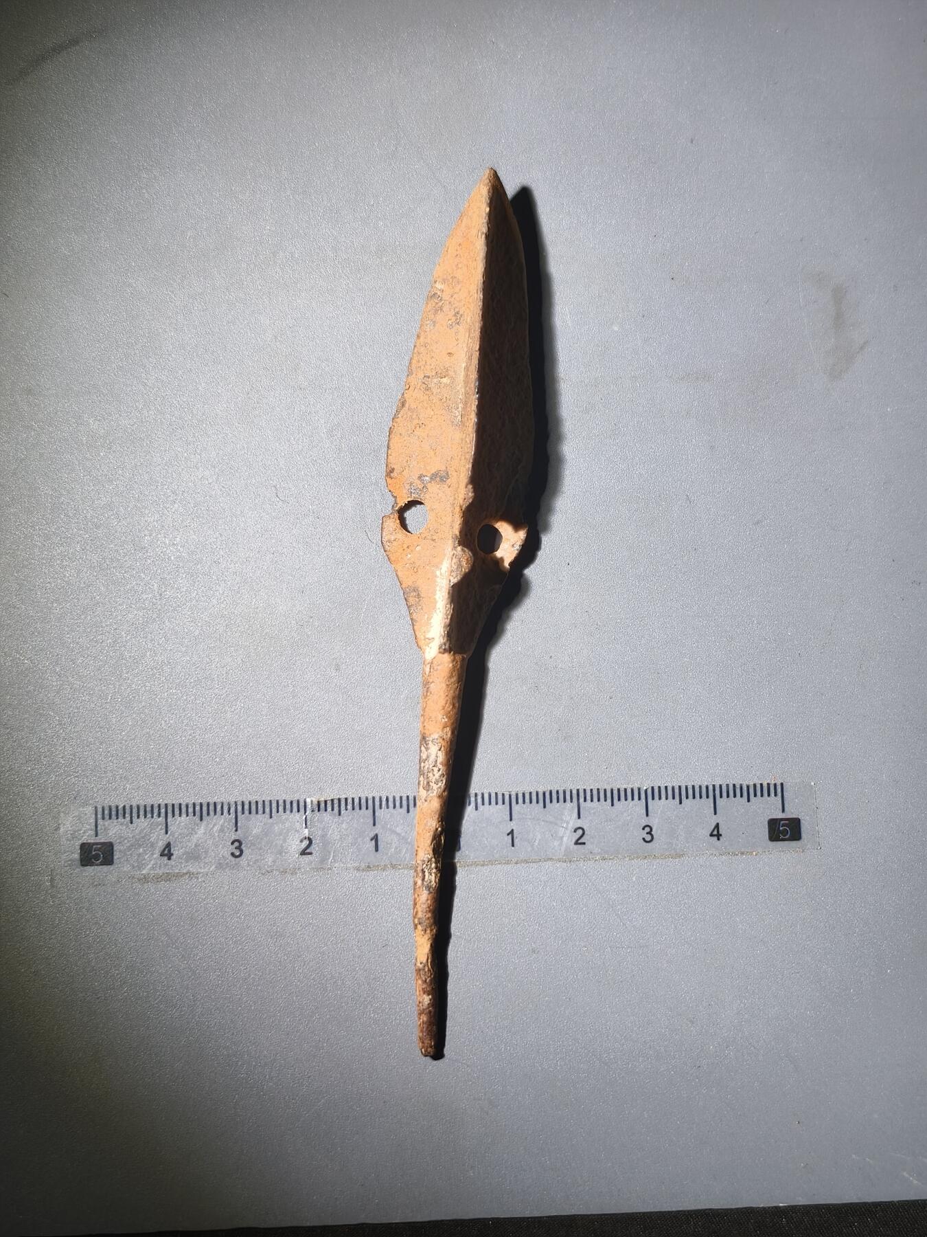 113期新疆红钱粟特钱币丝路钱币专场 辽金铁箭头