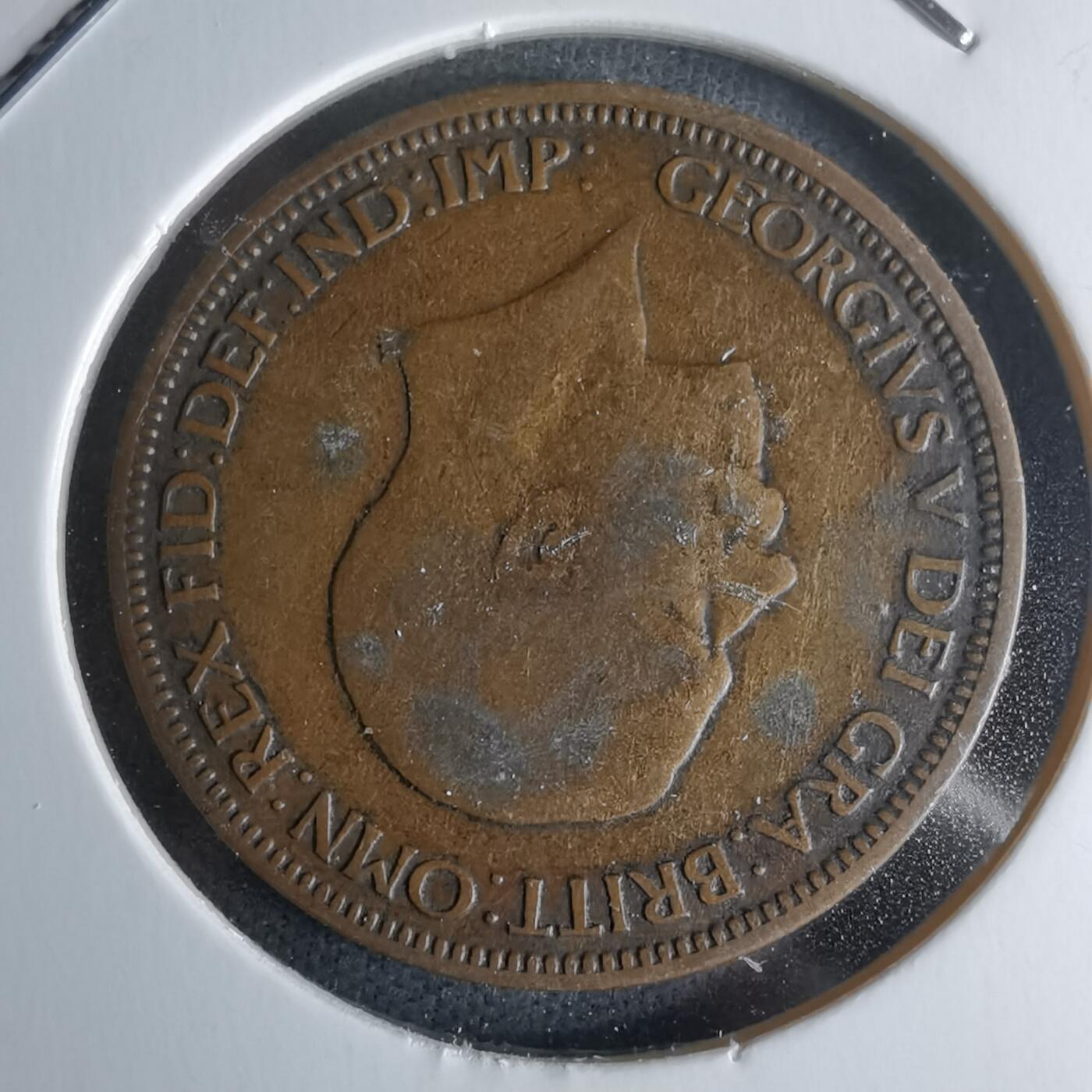 沼泽如烟--第979场 英国1935年半便士