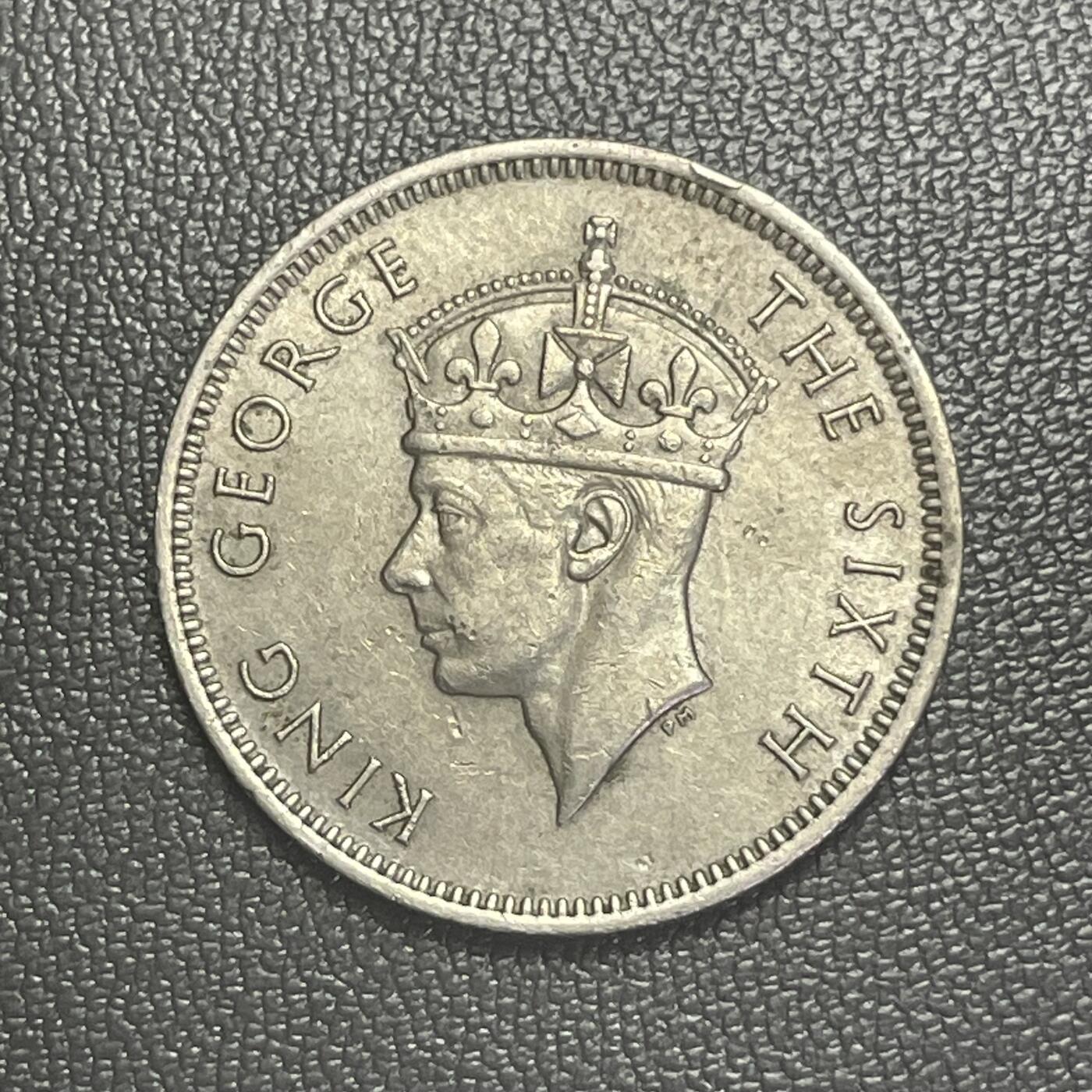 回流0201 英属马来亚1948年20分 乔治六世