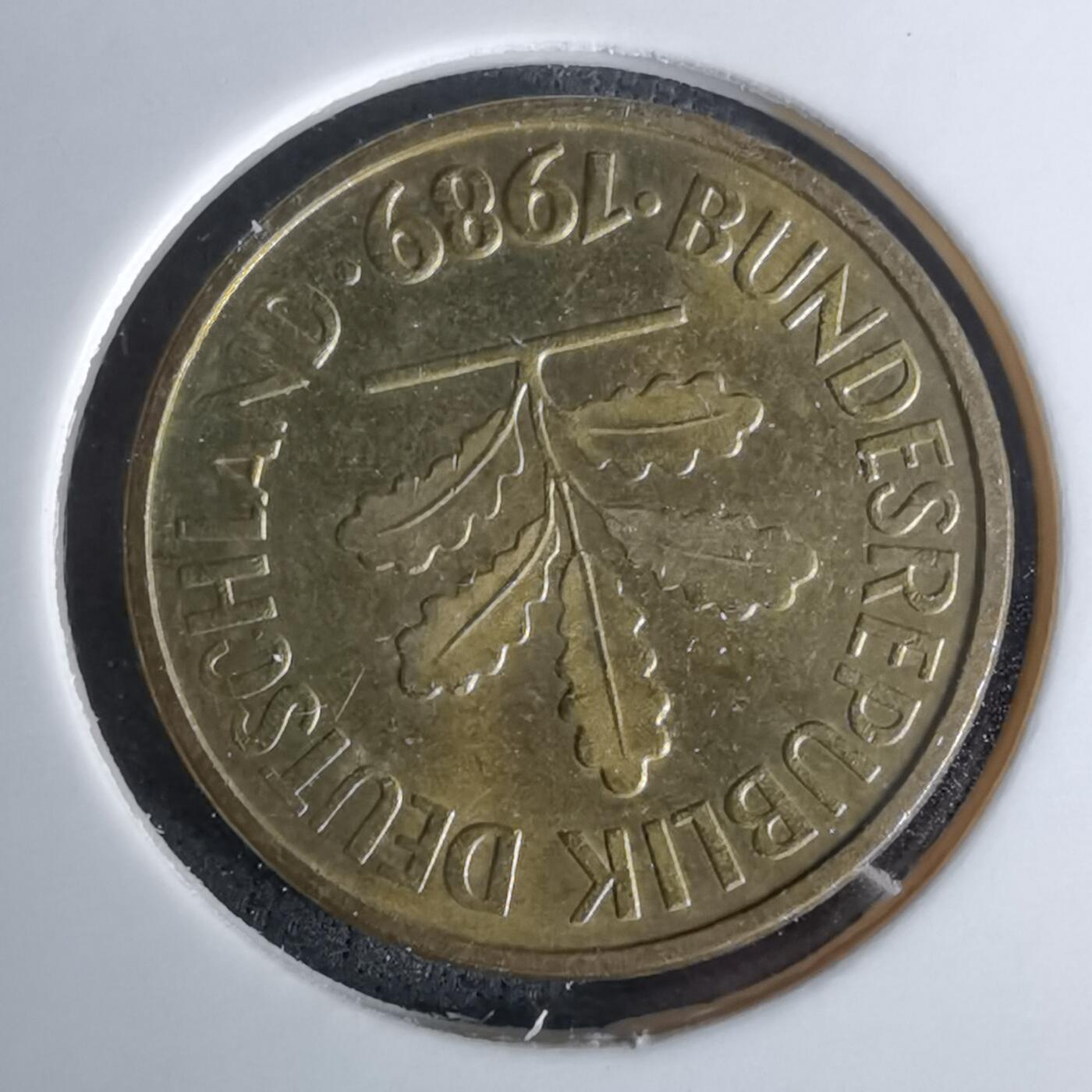 沼泽如烟--第978场 德国1989年5芬尼