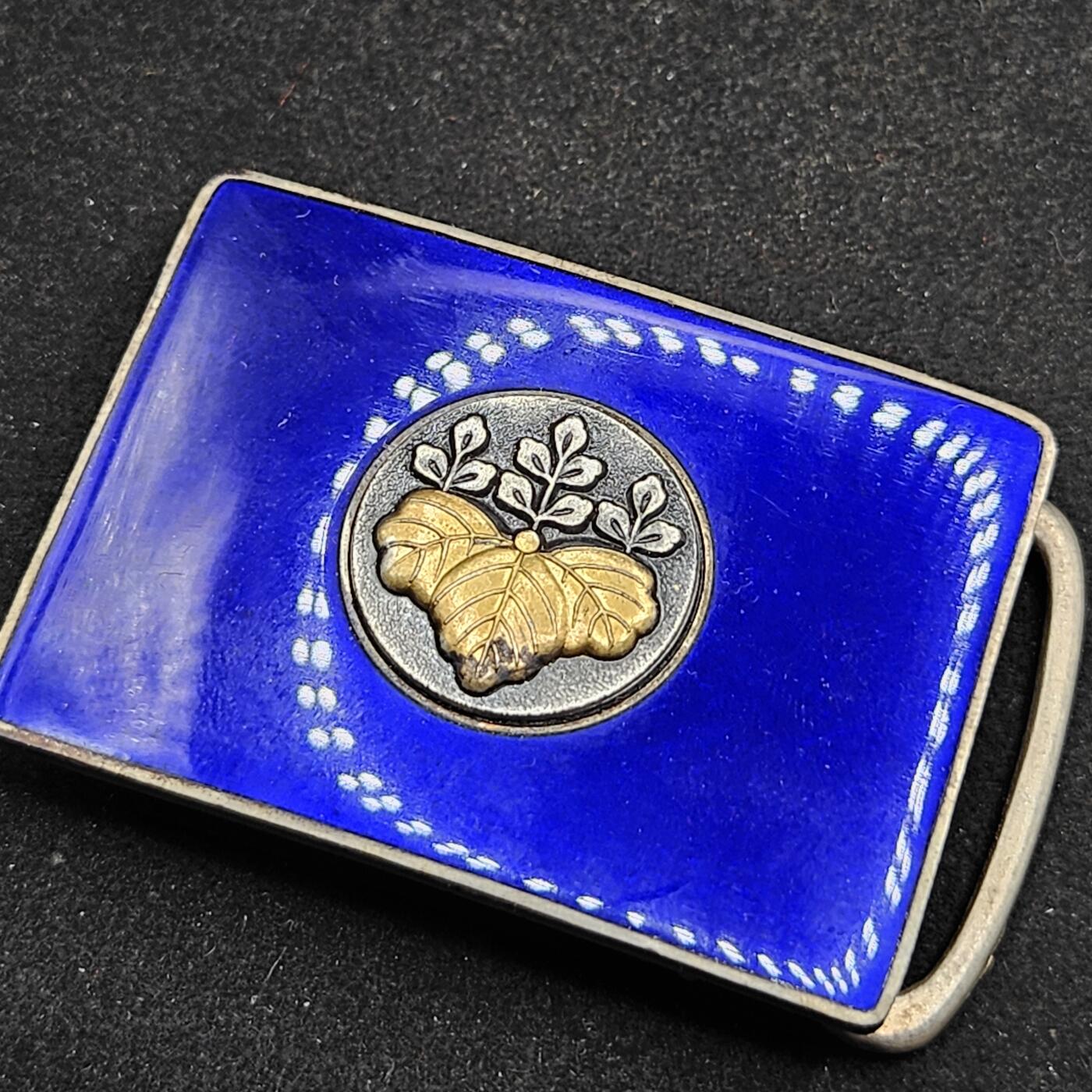 0元起拍勋章 第330期 咸鱼国勋章拍卖专场 2月1日（周日）下午6：00开始 日本珐琅制保护司腰带扣