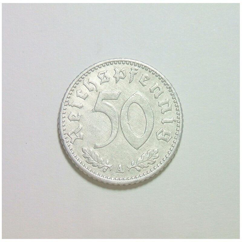 德国第三帝国1941年A版50芬尼 爽品