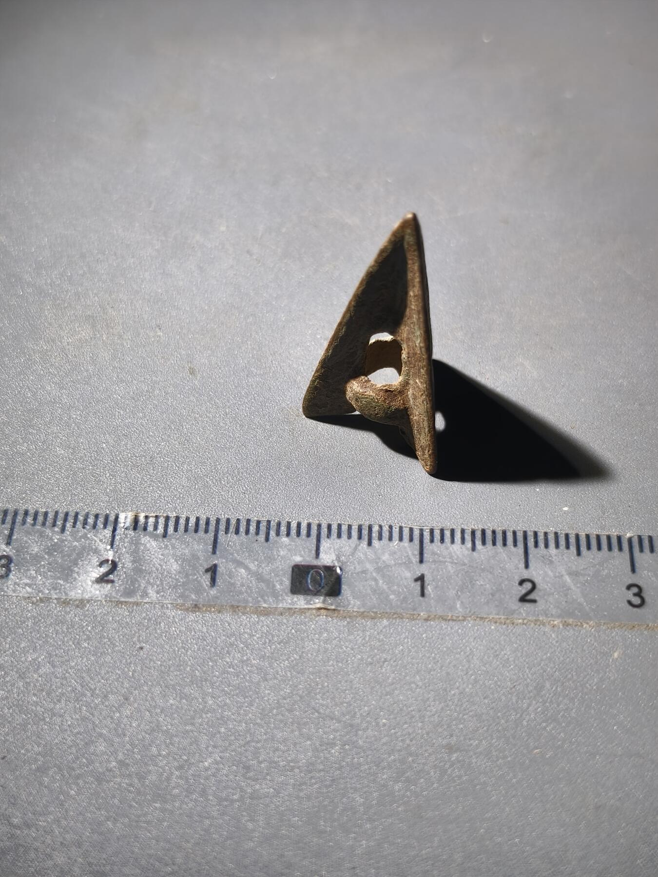 113期新疆红钱粟特钱币丝路钱币专场 草原文化铜箭头