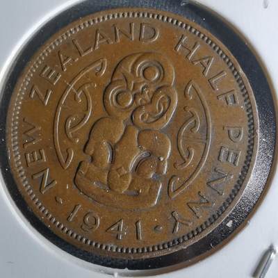 沼泽如烟--第979场 - 新西兰1941年半便士