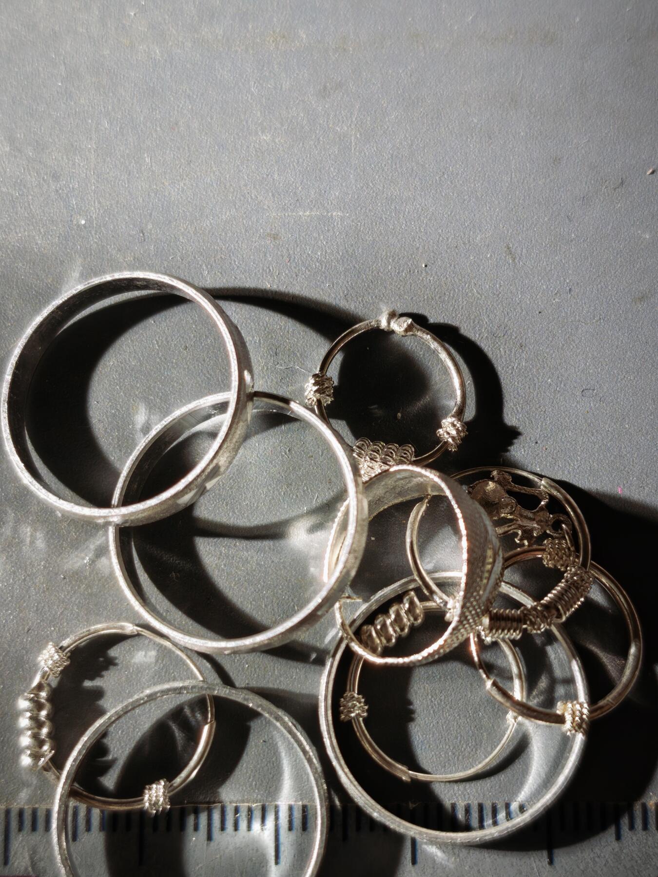 114期新疆红钱粟特钱币丝路钱币专场 6镀银饰品