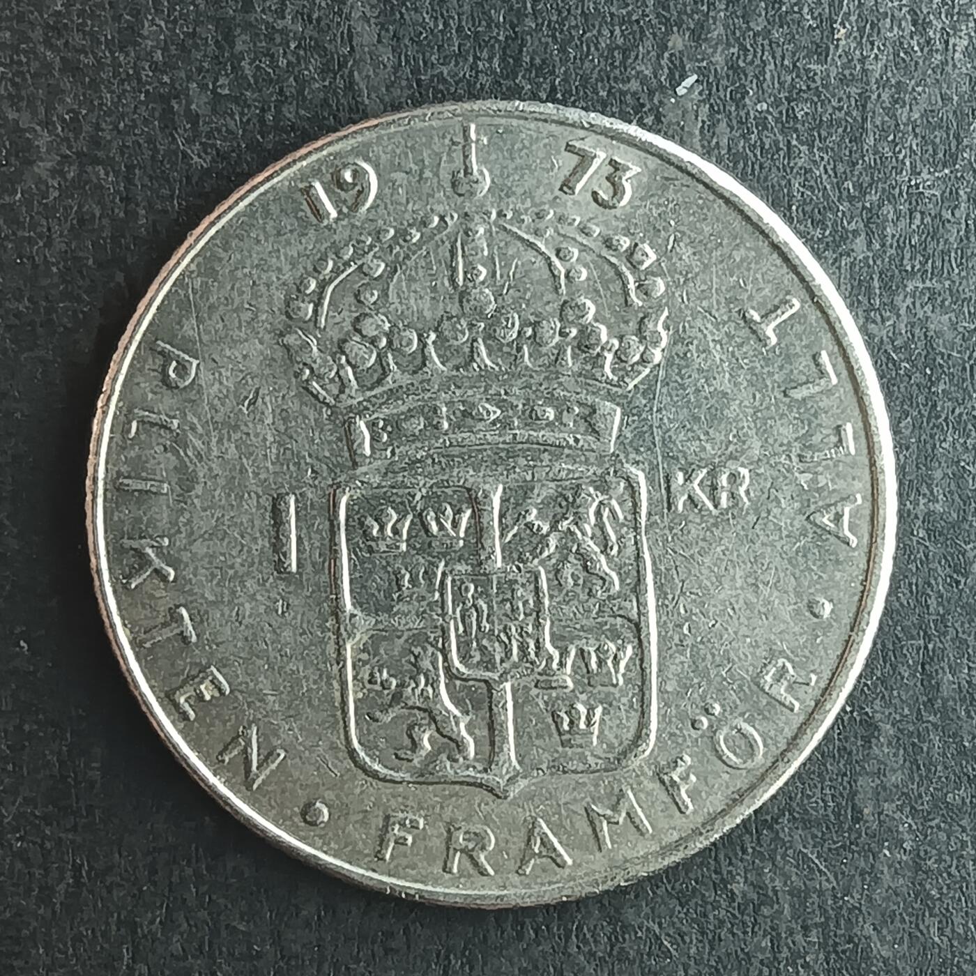 逸泉钱币2026第十四场世界各国散币纪念币A1214-1613 1310 瑞典1克朗古斯塔夫六世