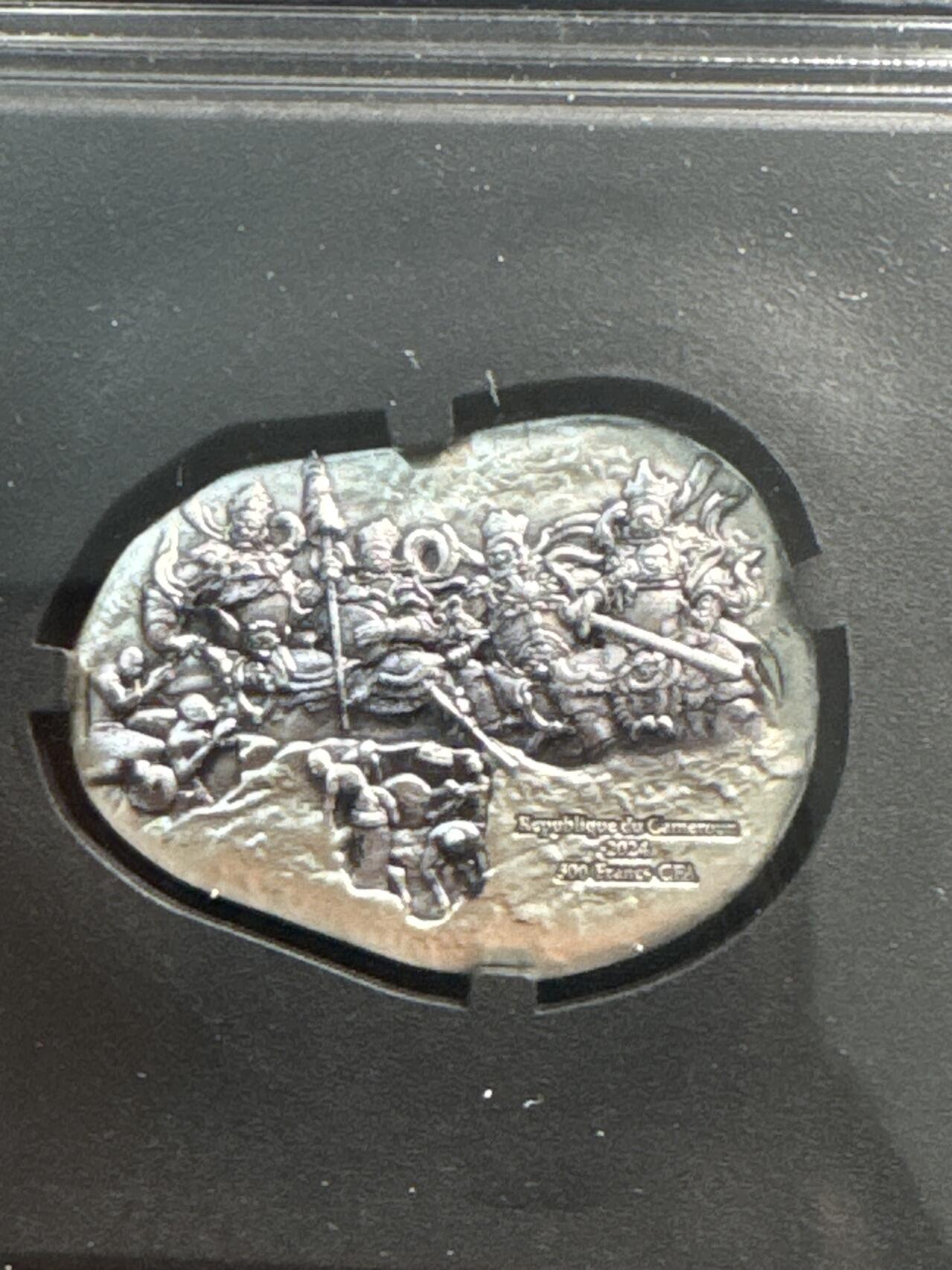 ❤️【币观天下】❤️ 第341期钱币拍卖- 2026.1.30周五晚上6点半场-长期征集拍品 春节前最后一场本场不能存放 节后恢复拍卖 喀麦隆2024年悟空纪念银币20克999银发行量500枚