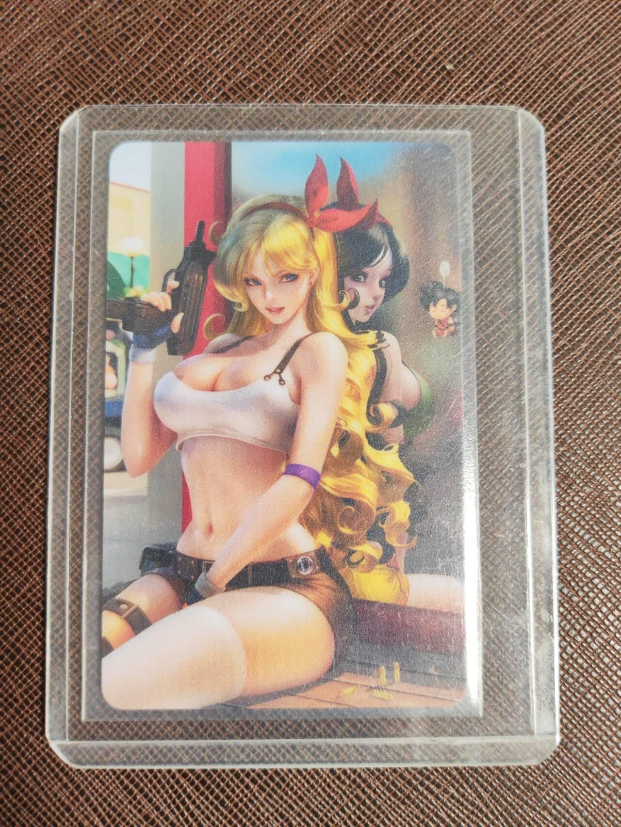 阳大大卡牌拍卖第96期（持续收拍品，周五晚上九点截拍，进群福利早知道） 七龙珠 双重性格 兰琪 食品卡 硬普卡 带卡膜卡夹