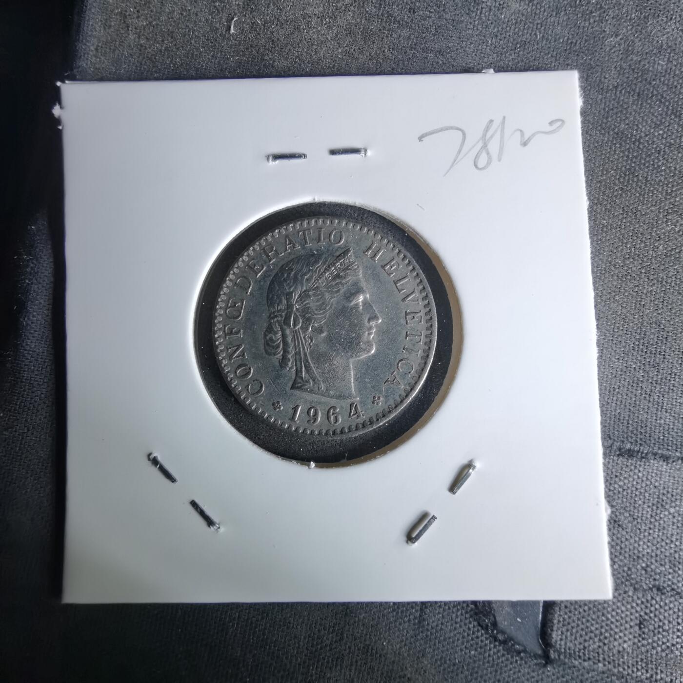 沼泽如烟--第978场 瑞士1964年20分