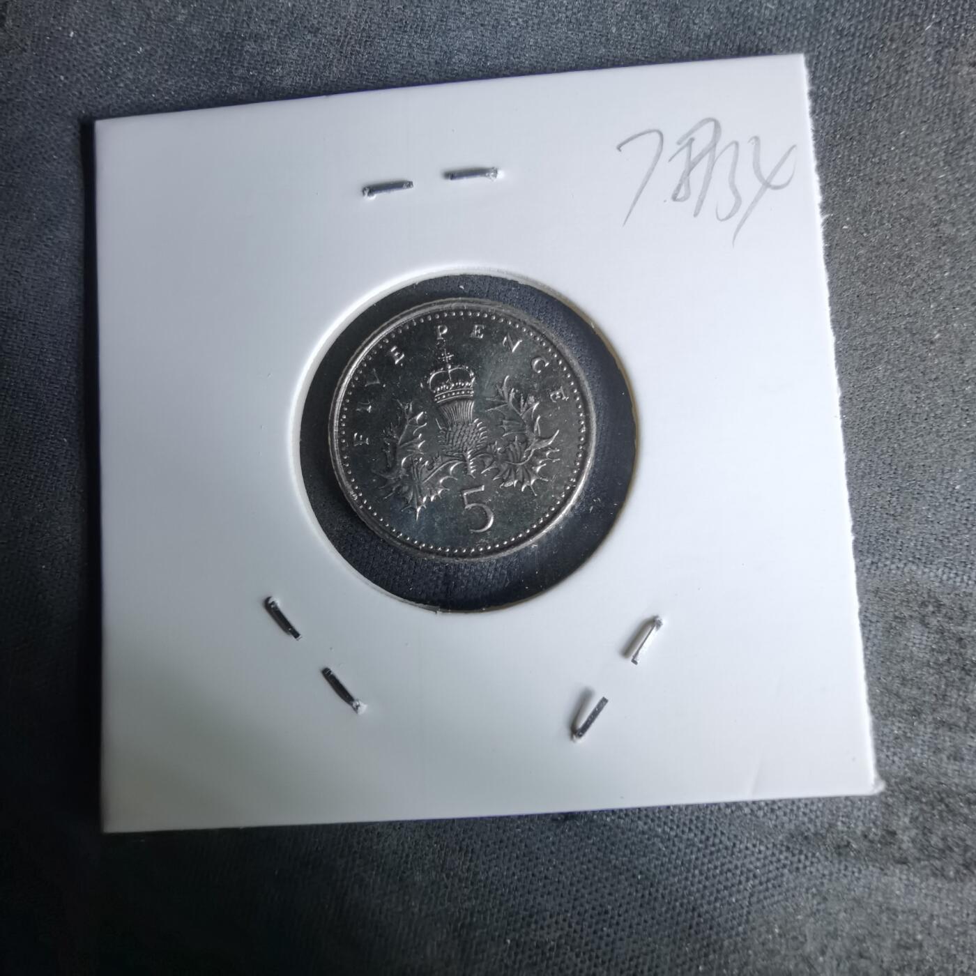 沼泽如烟--第978场 英国2006年5便士