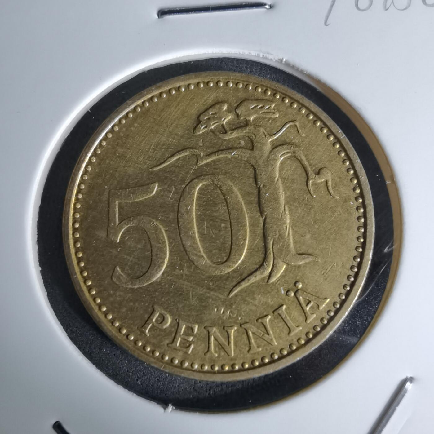 沼泽如烟--第978场 芬兰1971年50芬尼