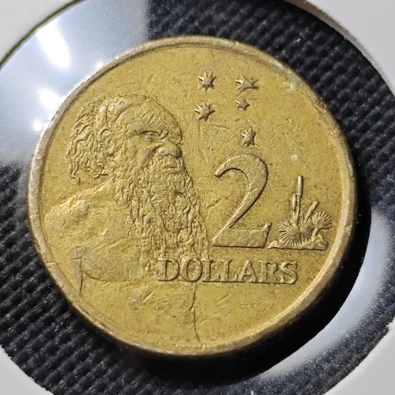 KK钱币收藏小铺  第390期  2月预留时间 周末发货  澳大利亚2元