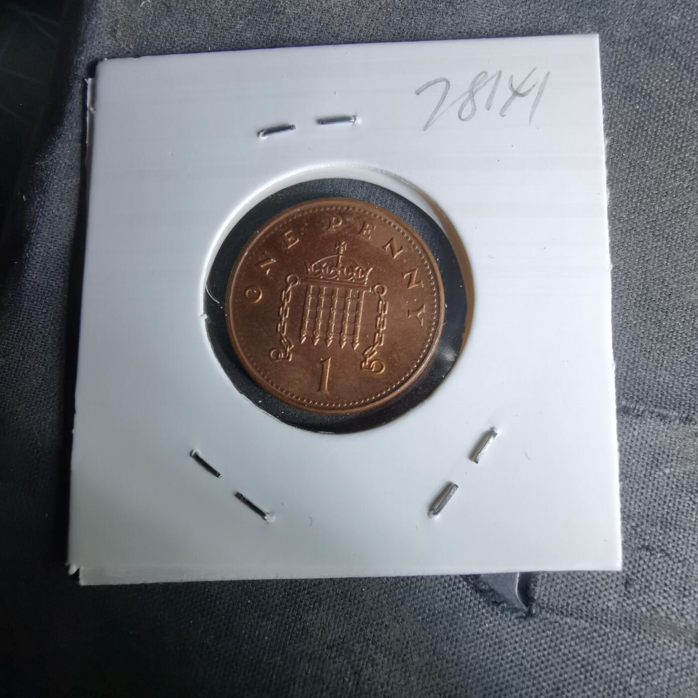 沼泽如烟--第978场 英国1991年1便士