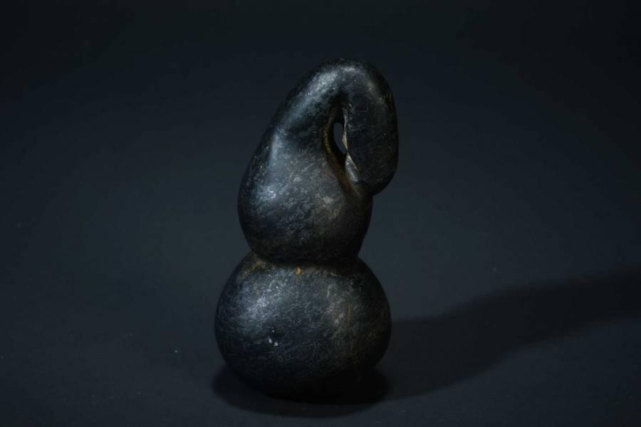 上海都达杂项专场十二（全场包邮】 老玉雕葫芦手把件83-38