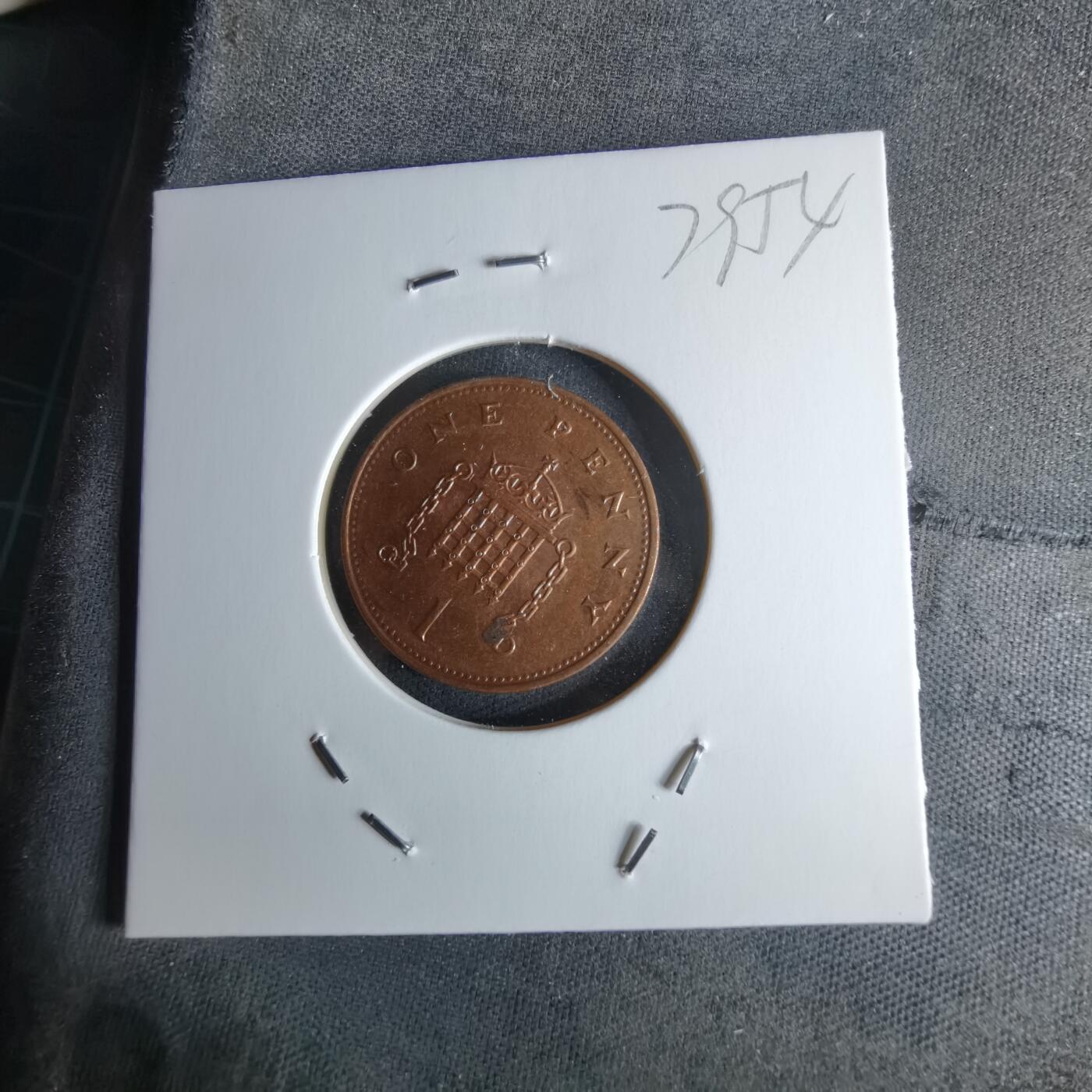 沼泽如烟--第979场 英国1996年1便士