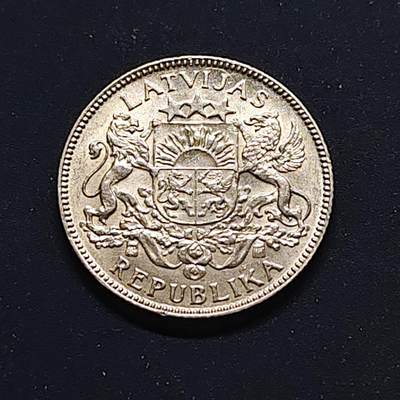 【全场包邮】纯粹捡漏拍498场-持续更新中 - 拉脱维亚1924年1拉特银币【23毫米5克83.5%，估算纯银价约117元（按28元/克银价核算）】