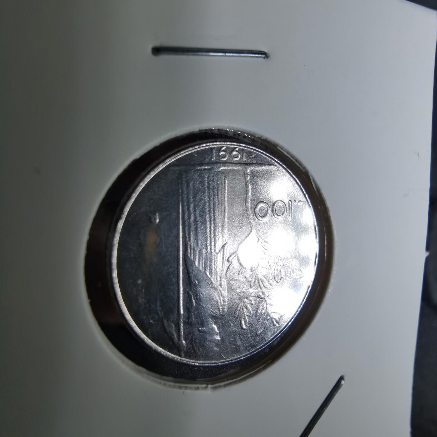 沼泽如烟--第978场 意大利1991年100里拉小型