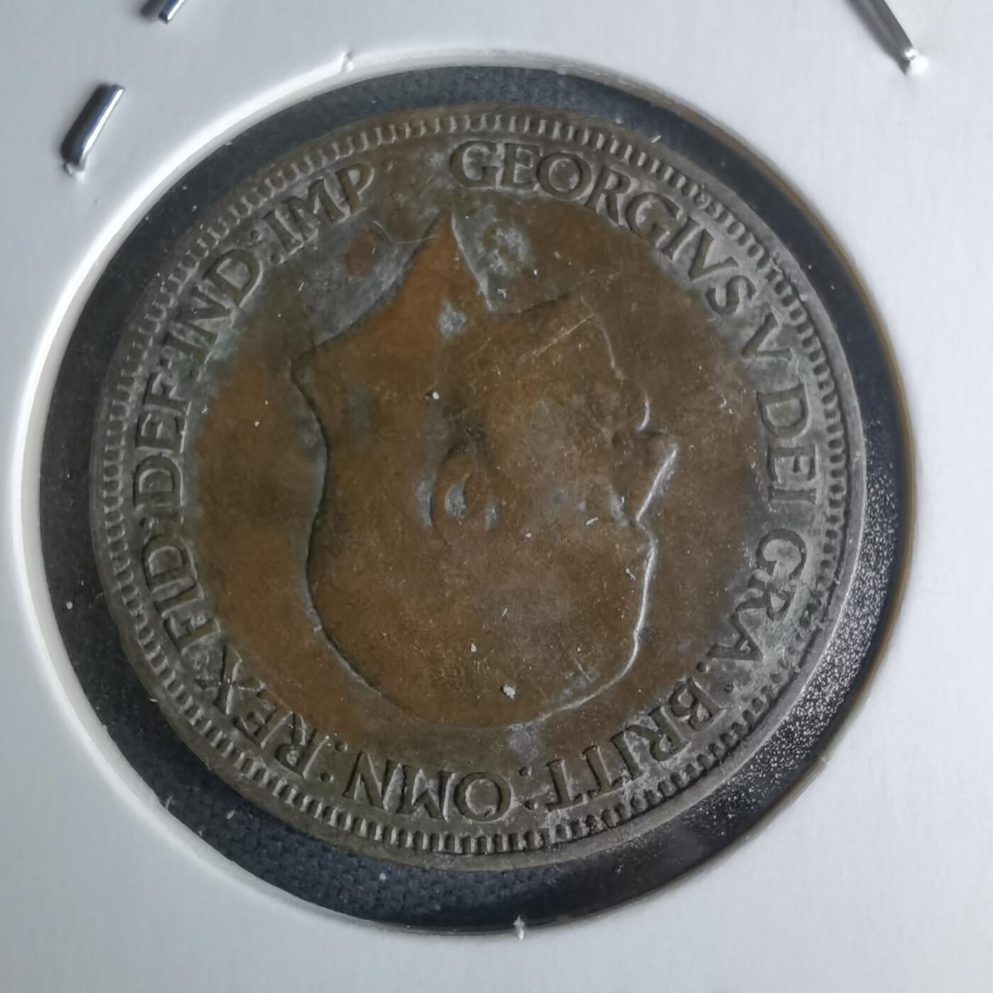 沼泽如烟--第979场 英国1932年半便士