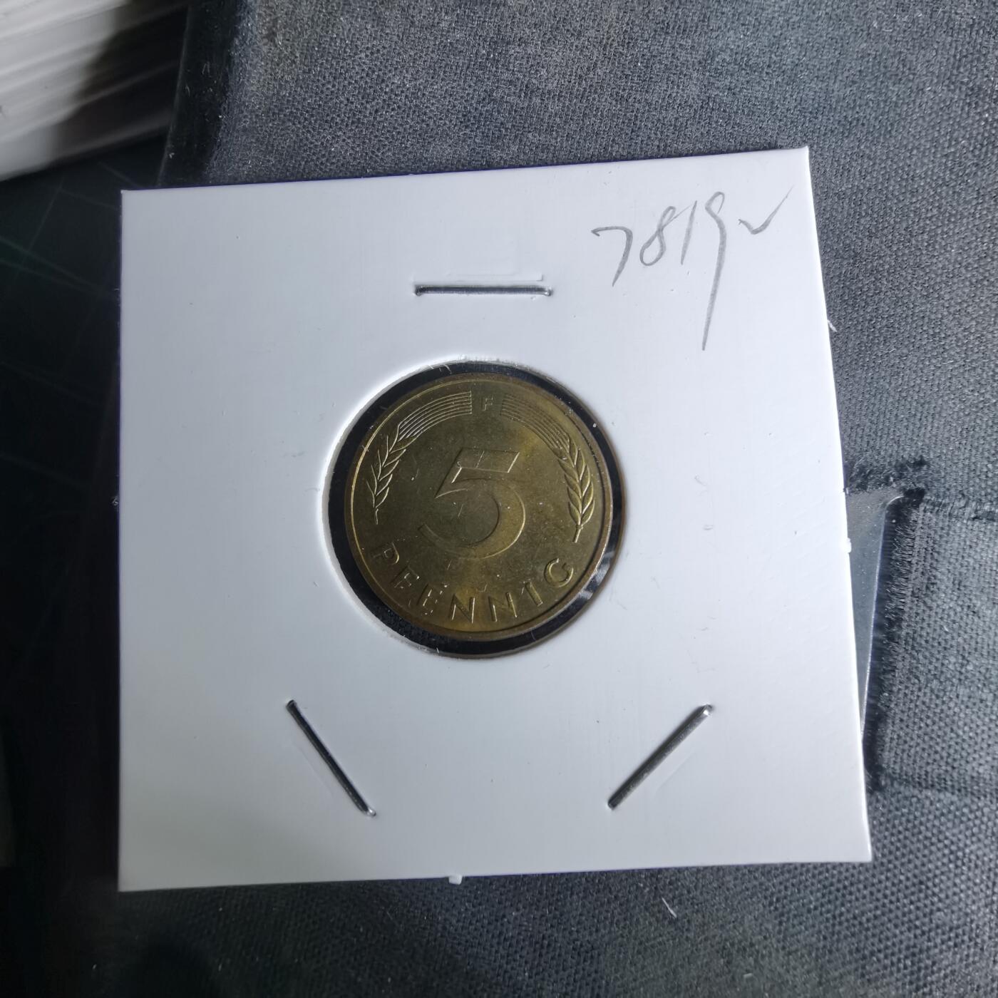 沼泽如烟--第978场 德国1989年5芬尼