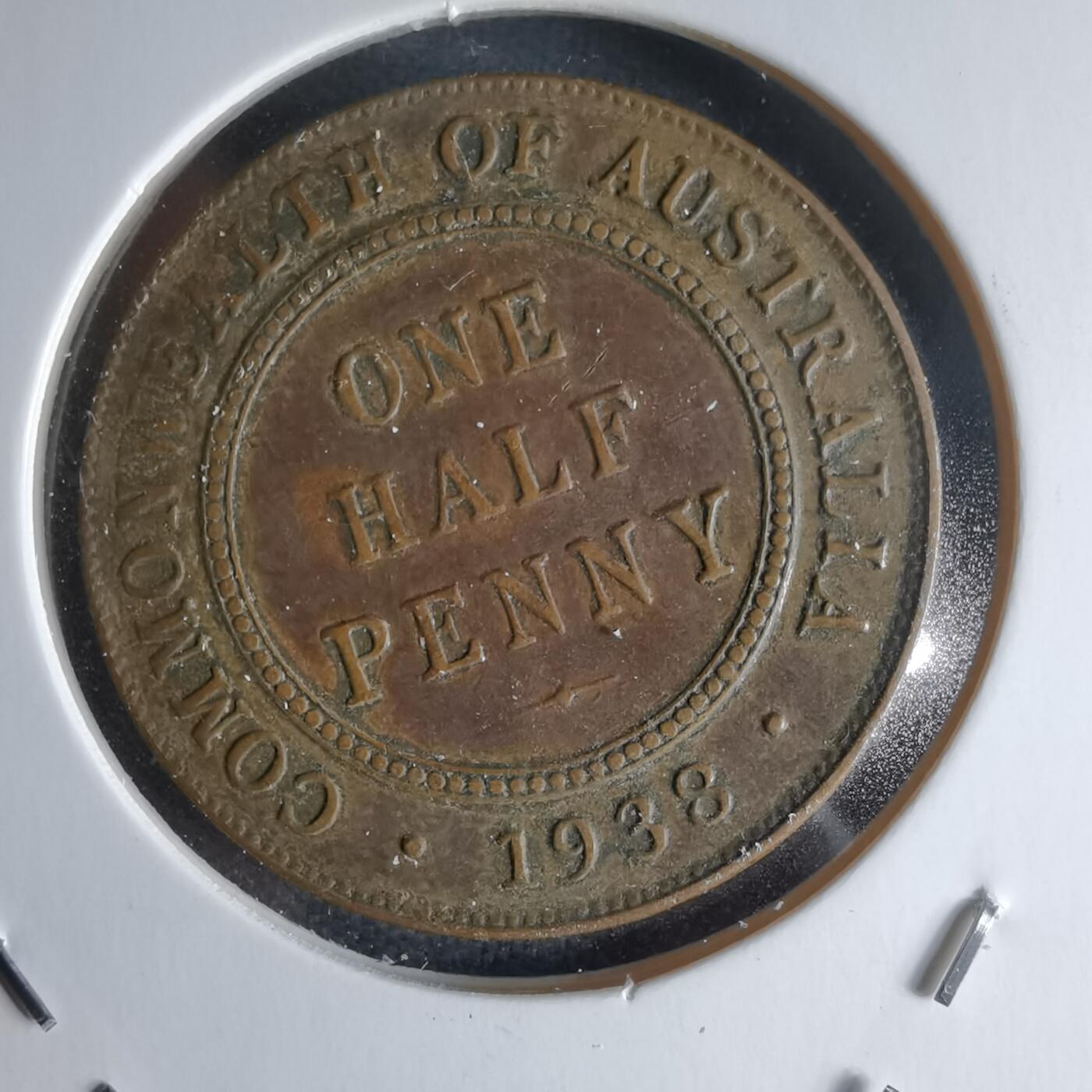 沼泽如烟--第979场 澳大利亚1938年半便士