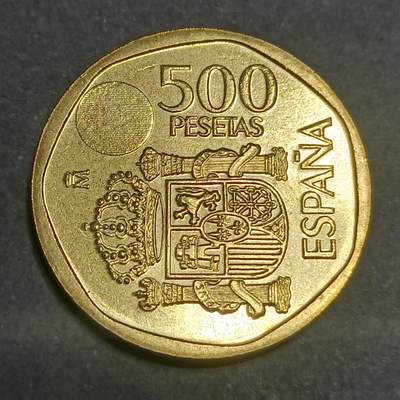 【游宝拍卖】乙巳蛇年第115期 蛇年收官场 - 西班牙2001年500比塞塔