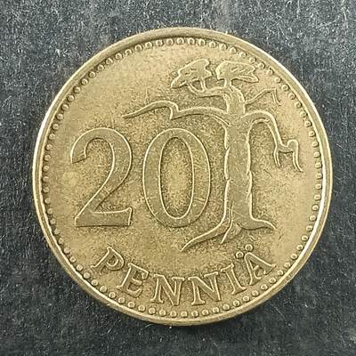 逸泉钱币2026第十四场世界各国散币纪念币A1214-1613 - 1327 芬兰20芬妮