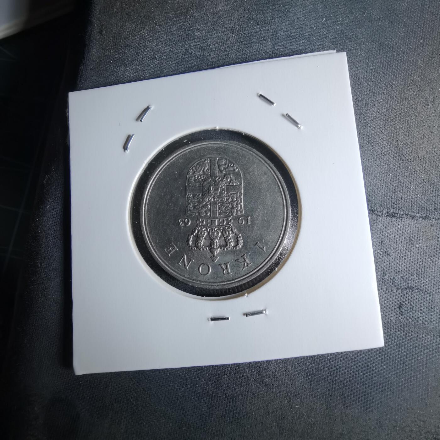 沼泽如烟--第979场 丹麦1963年1克朗