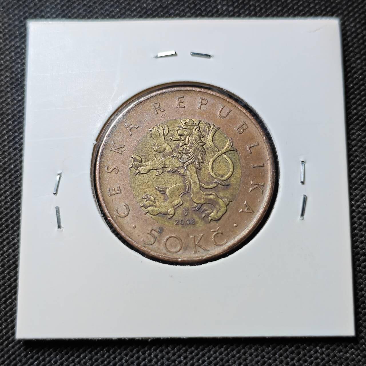 KK钱币收藏小铺  第390期  2月预留时间 周末发货  捷克50克朗