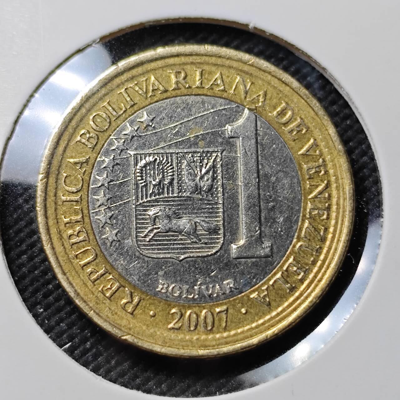 KK钱币收藏小铺  第390期  2月预留时间 周末发货  委内瑞拉双色币