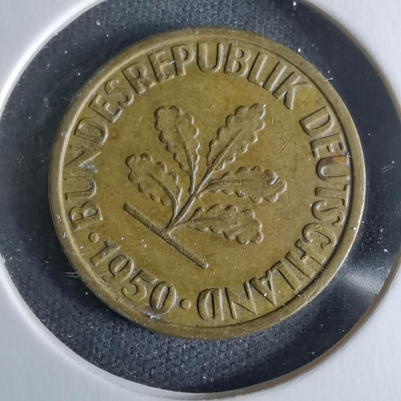 沼泽如烟--第979场 德国1950年5芬尼