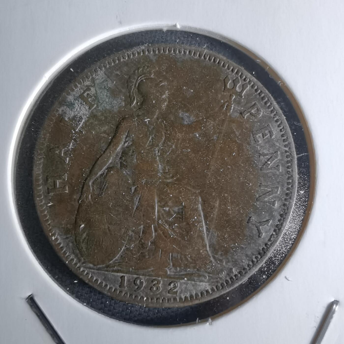 沼泽如烟--第979场 英国1932年半便士