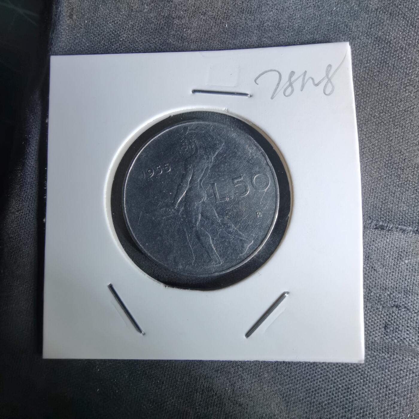 沼泽如烟--第978场 意大利1955年50里拉