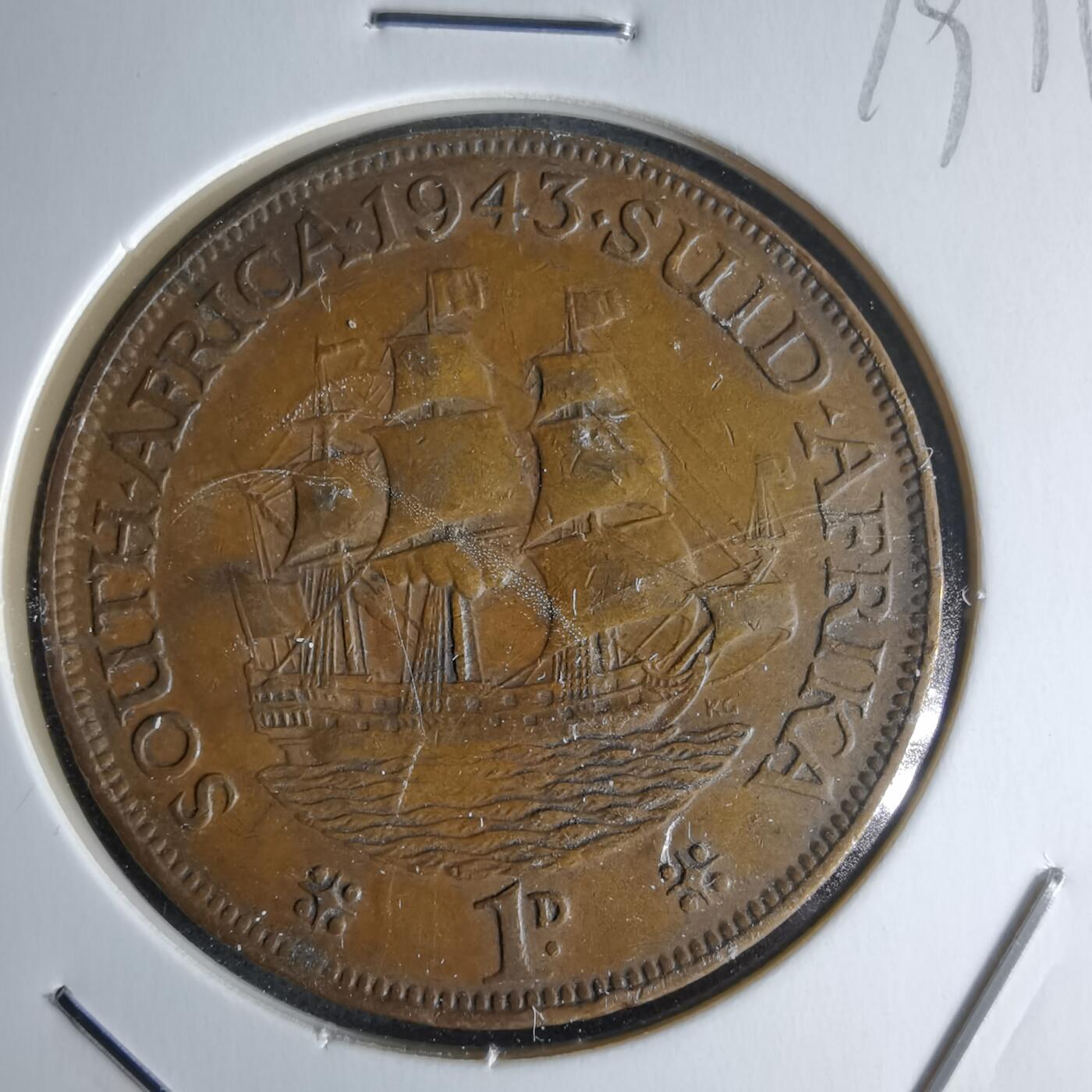 沼泽如烟--第979场 南非1943年1便士