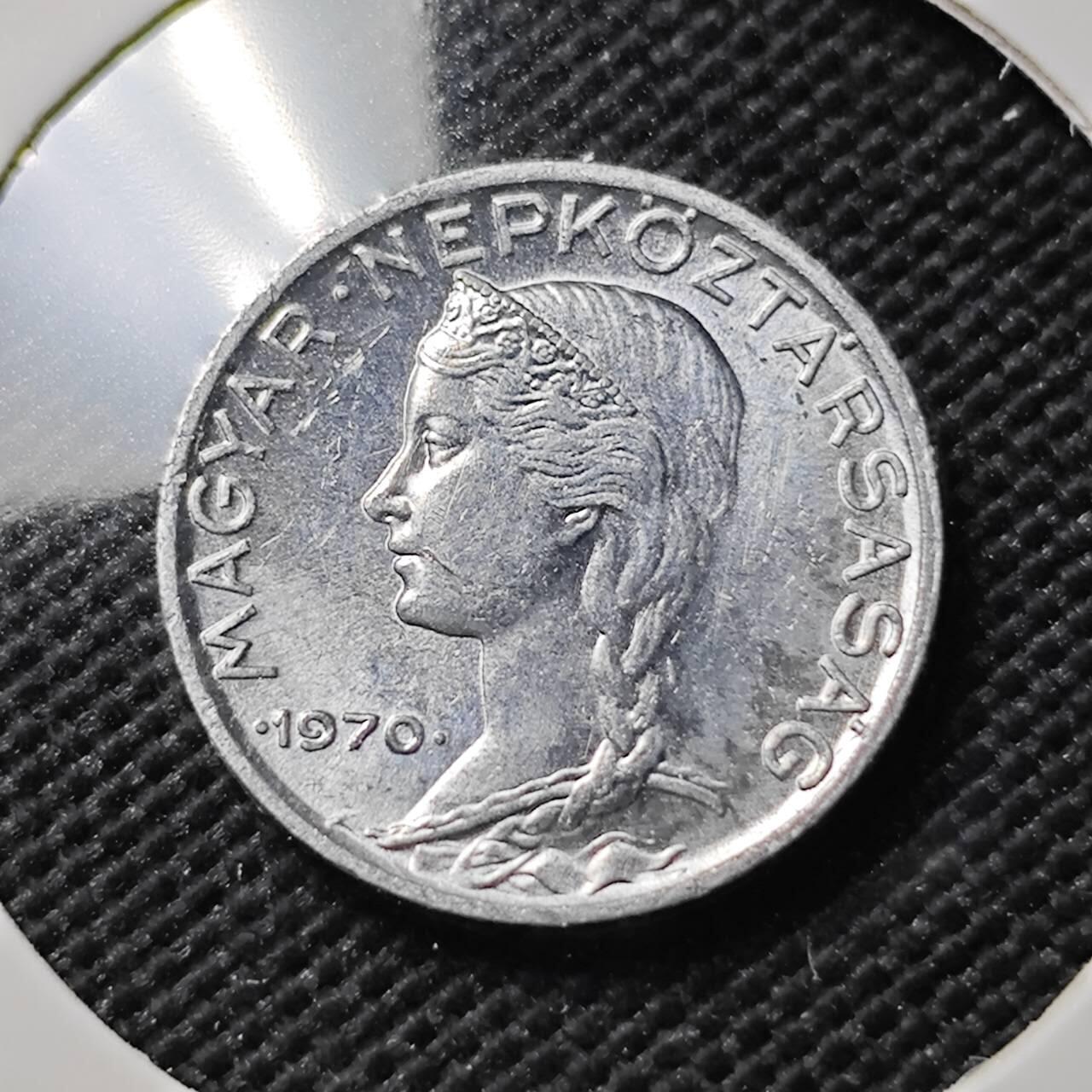 KK钱币收藏小铺  第390期  2月预留时间 周末发货  匈牙利5菲勒少女