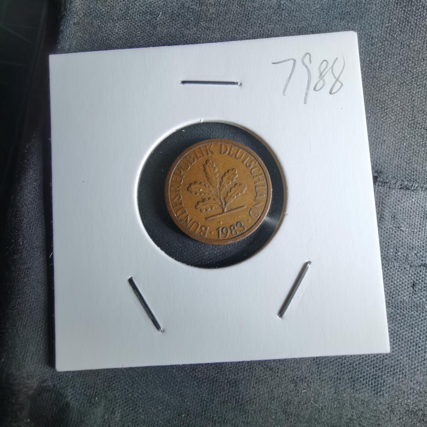 沼泽如烟--第979场 德国1983年1芬尼