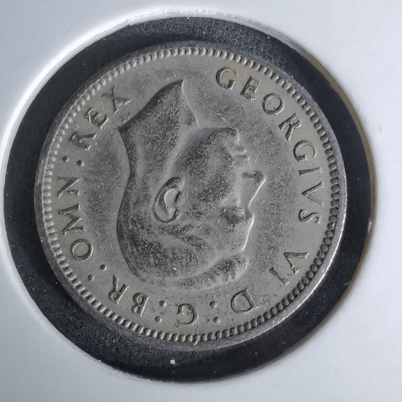 沼泽如烟--第978场 英国1951年6便士