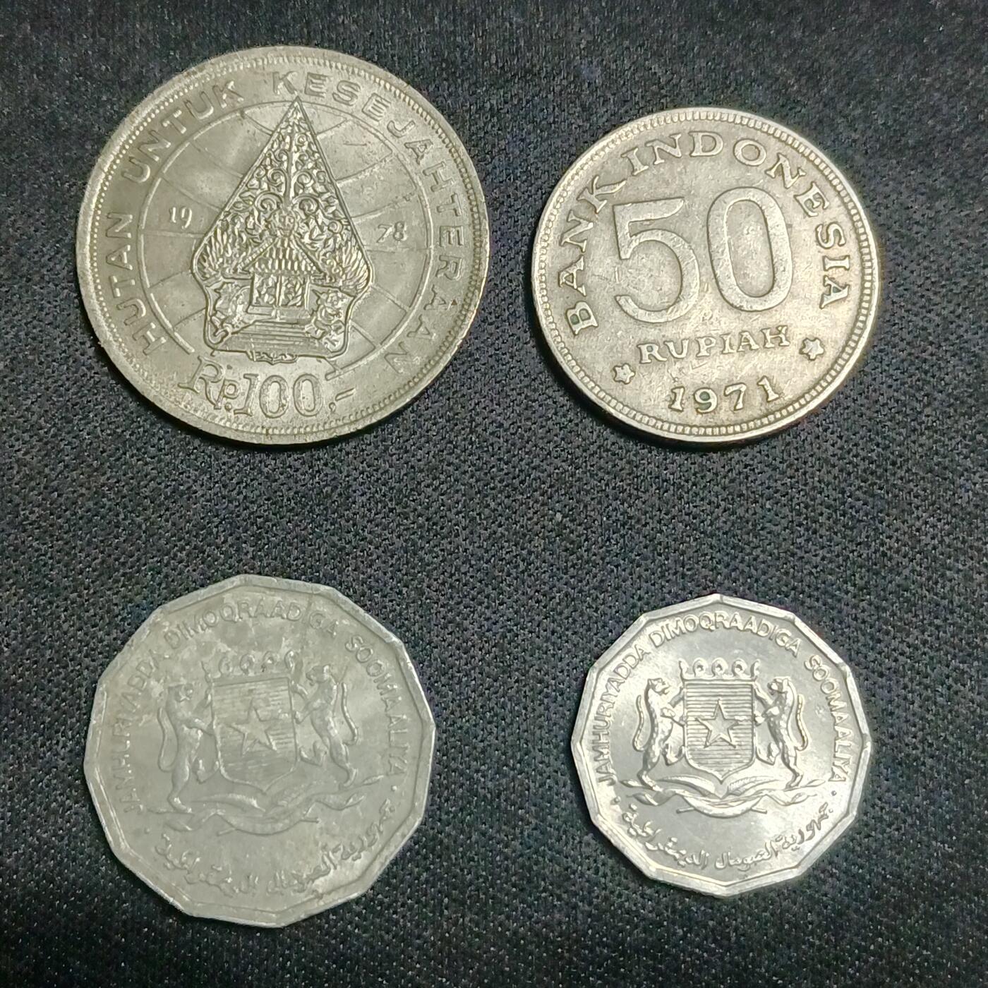 【游宝拍卖】乙巳蛇年第115期 蛇年收官场 印尼 索马里 4枚