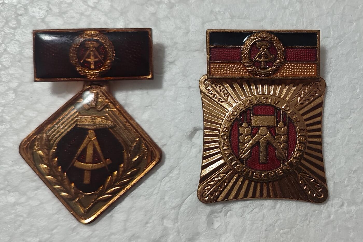 老俞小拍2 东德个人劳动，集体劳动章