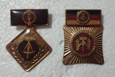 老俞小拍2 - 东德个人劳动，集体劳动章